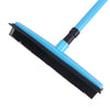 2in1 Rubber Broom Brush Pet Hair Remover Bristle Carpet Cleaning Broom