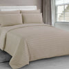 Satin Striped Duvet Quilt Cover Pillowcase/s Bedding Bed Linen Set Double