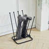 4 Pairs Wellington Boot Hanger Outdoor Tidy Steel Shoes Stand Wellis Boots Rack