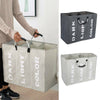 3X Collapsible Fabric Laundry Hamper, Foldable Clothes Bag, Washing Bin Basket