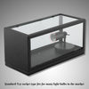 Rectangular Vintage Wall Light Metal Glass Lantern Garden Wall Lamp In/Outdoor