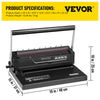 34 Holes Spiral Coil Calendar Binding Machine Comb Binder Punching Manual