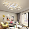 Modern Chandelier Lamp Rectangle LED Ceiling Light Living Room Bedroom Lighting