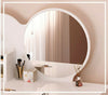 Vanity Dressing Table Wooden White Makeup Desk w/Mirror&3 Drawer Storage Bedroom