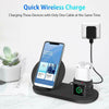 3 in 1 Wireless Charger Stand Charging Dock Stand for iPhone 11 XS XR 8 AirPod