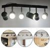 4/6 Ways Steering LED Ceiling Spot Lights Spotlight Fittings Kitchen GU10 Bulbs