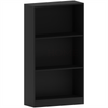 Cambridge 3 Tier Medium Bookcase Display Shelving Storage Unit Wood Stand Black