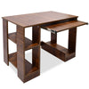Computer Desk Laptop Wooden Drawer Home Office Work Study Writing Table White