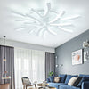 Aluminum LED Ceiling Lamp Ring Light Chandelier Lights Fixture Living Bedroom