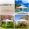 Gazebo Party Tent Marquee 3x3m Waterproof PVC Garden PE Outdoor Wedding Canopy