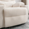Electric Recliner Chair Sofa TV Armchair Cinema Chair with 2 Cup Holders White