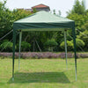 2x2M Pop up Gazebo Waterproof Marquee Canopy Garden Wedding Party Tent Green