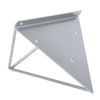 2Pcs Durable Hairpin Industrial Wall Shelf Support Bracket Metal Prism Mount UK