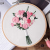 83 Beginner Cross Stitch Kit Colorful Thread Embroidery Starter Craft DIY Tools