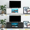 Modern TV Unit Stand Cabinet Sideboard High Gloss Doors with RGB LED Lights