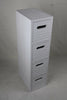 Bathroom 4Drawer/4Drawer 1 Door White Finish Storage Cupboard Unit