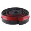 Rubber Strip Splitter Lip Skirt Protector For Car Front Bumper 100" Universal