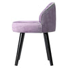 Scallop Velvet Dressing Table Stool Chair Vanity Piano Seat Bedroom Makeup Stool