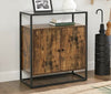 Industrial Style Storage Cabinet Cupboard Slim Unit Small Sideboard Vintage