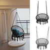 Hanging Hammock Chair Outdoor Indoor Garden Patio Rope Net Swing Macrame Seat UK