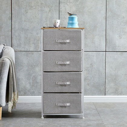 Cabinet Storage Unit Frame Chest of Drawers Organiser Bedside Table Furniture BN