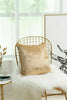 Plain Luxury Crushed Velvet Cushion Cover With Piped Edges All Sizes & Colours