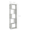 Book Cabinet Room Divider Bookcase Storage Display Corner Rack Wooden Furniture