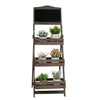 3Tier Wooden Kitchen Spice Rack Free Standing Jars Shelf Organiser w/ Chalkboard
