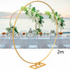 80" Circle Hoop Arch Stand Metal Wedding Flower Balloon Backdrop Stand NEW UK