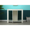 Modern TV Unit Cabinet Sideboard Stand Matt body and High Gloss Doors LED Lights