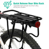 Rear Seat Aluminum Bike Rack Bicycle Mountain Mount Pannier Luggage Carrier UK
