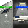 100LED COB Solar Power PIR Motion Sensor Outdoor Garden Lamp Security Wall Light