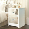 Bedside Tables Cabinets Unit Bedroom Nightstand Furniture Chest Of Drawers White