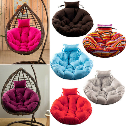 Garden Patio Hanging Egg Swing Chair Seat Pad Replacement Cushion Indoor Outdoor