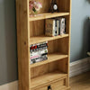 Corona DVD Rack Bookcase 1 Drawer 3 Shelves Solid Pine Storage Living Room Unit