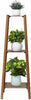 Plant Ladder Shelf Tall Rack Vintage Wall Furniture Rustic Wooden Display Stand