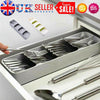 Cutlery Utensil Drawer Organiser Spoon Divider Kitchen Tidy Tray Holder Storage