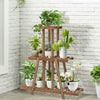 98cm Tall Indoor Plant Flower Display Stand Pot Shelf Storage Rack 9 Pots Holder