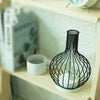 Retro Table Lamp Geometric Wire Industrial LED Light Bulb Bedside Desk Light UK