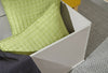 Panama Ottoman Storage bench Unit Grey ideal for bedding and blankets