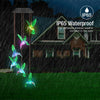 Hanging Hummingbird Lights LED Outdoor RGB Wind Chimes Solar Powered Lamp Garden