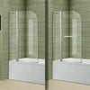 Bath Shower Screen 180 Pivot 6mm Glass Over Bath Screen 2 4 5 Fold Door Panel