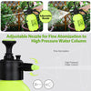 2L Garden Hand Pump Sprayer – Portable Pressure Spray Bottle Water Weed Killer