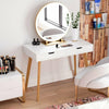 100 cm Computer Desk Writing Study Table Office With 2 Drawers Dressing Tables
