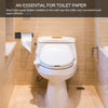 Stainless Steel Wall Mounted Toilet Roll Holder Tissue Paper Stand Bathroom Bar