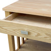 Wooden Lamp Table 1 Drawer MDF Ash Wood Coffee Side End Table Storage Furniture