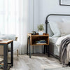Vintage Bedside Side End Table Cabinet Bedroom Furniture Storage Nightstand