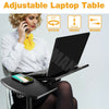 Portable Laptop Table Folding Desk Stand Bed Tray Sofa Computer Study Adjustable