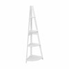 4 Tier Corner Ladder Bookshelf Display Rack Storage Shelf Organiser Bookcase AU