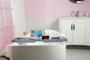 Luxury Extendable Bath Tub Caddy Bathroom Trays with Accessories Holder - Grey